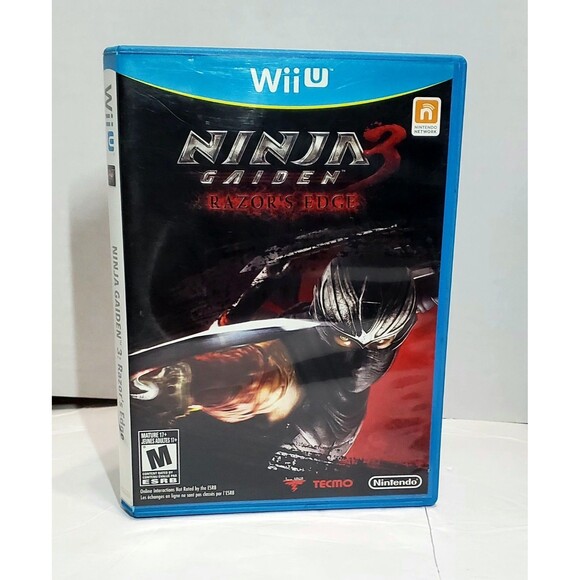 Ninja Gaiden 3 Razor’s Edge Wii U 2012 Complete Manual Tested Nintendo - Picture 1 of 15